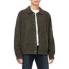Calvin Klein Solid Color Polo Neck Comfortable Knitted Long Sleeve Jacket Men Jackets Brown J326675-PBX