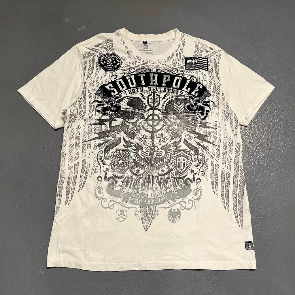 Mens Graphic T Shirt S-3XL Y2K Southpole Style Xtreme Couture Affliction grunge