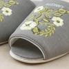 LANCETTI Senko Liguria Size 47170 Slippers, 23.5-25cm, Gray,