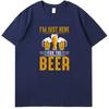 Funny Vintage Beer Gift Tshirt Summer Tops  Tshirt New Arrival Goods High Quality Short Sleeve Tee Cotton Mens Tshirts
