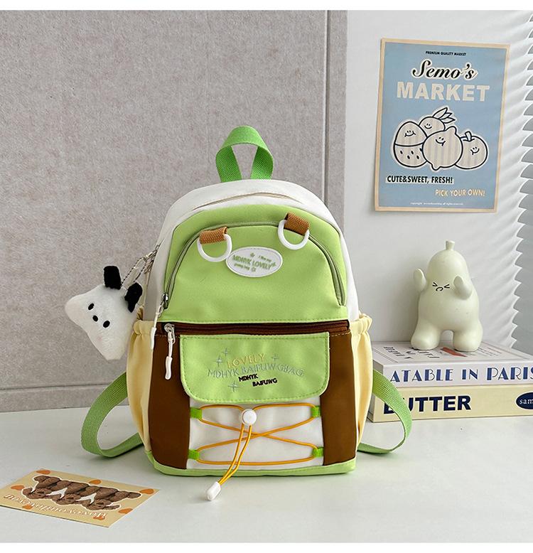 School Bag Korean Version Casual Small Fresh Versatile Backpack Light Going Out Backpack High Value Ins College Style Girl School Bag