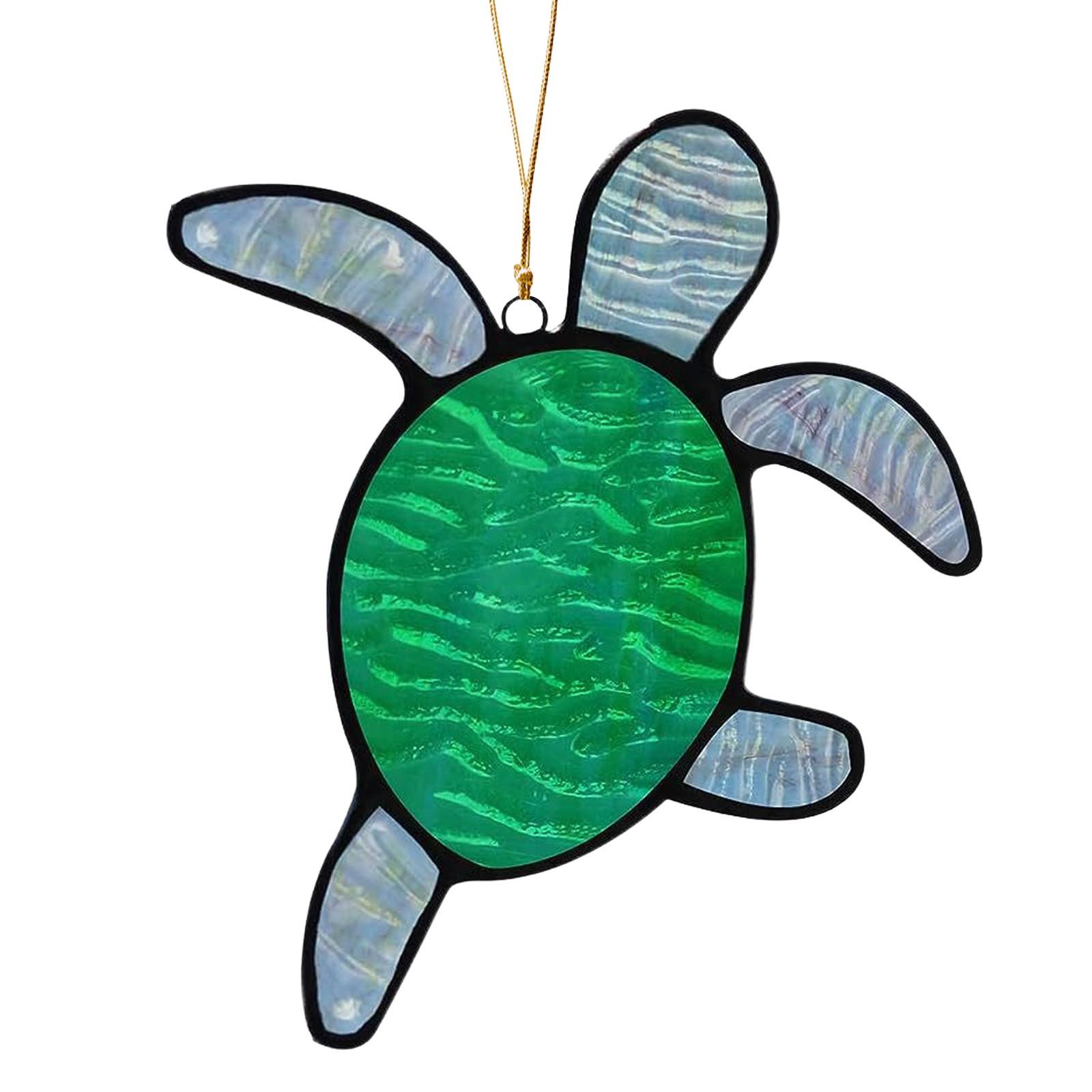

Пляжный закат Suncatcher Орнамент Акриловое украшение для окна, креативное освещение Craft Подвесной домашний декор Подвесной One Size