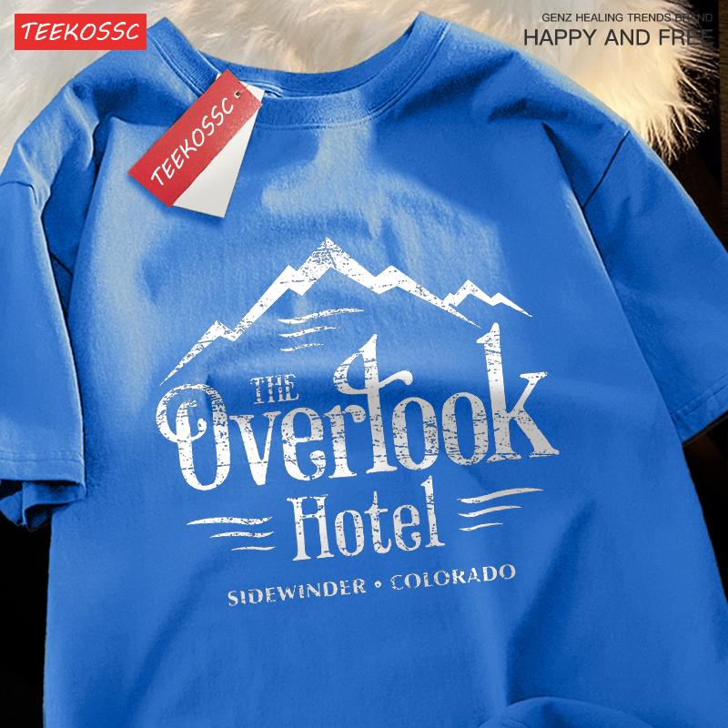 The Overlook Hotel The Shining Clothes Men Women Hip Hop Oversized Tshirts Breathable Summer T-Shirts Fashion Cotton Streetwear