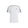 New Adidas 3 Stripes T Shirt Men's White IB8151