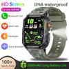 New Smart Watch Men 1000mAh Large Capacity Battery Outdoor Flashlight Bluetooth Call Waterproof Sport Fitness Smartwatch