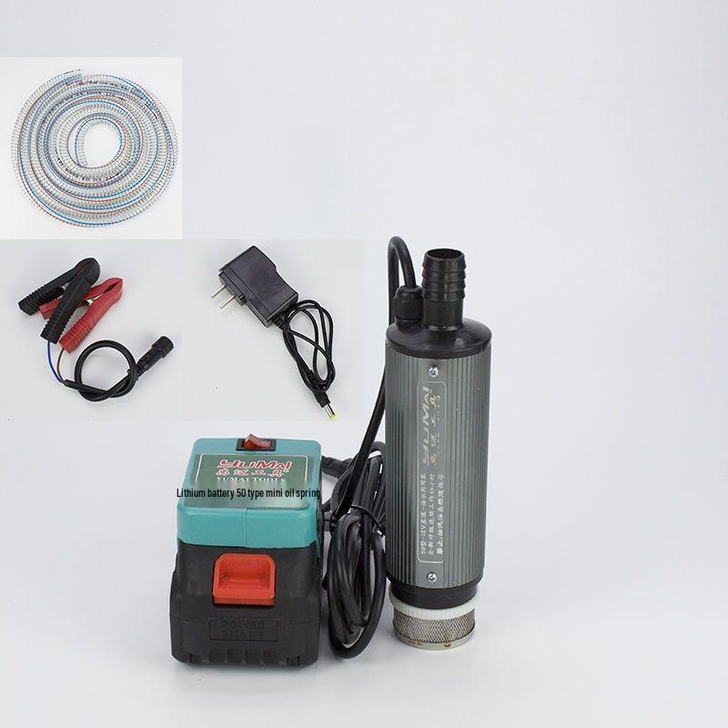 High-Power 12V Portable Lithium Battery Pump for Diesel and Water