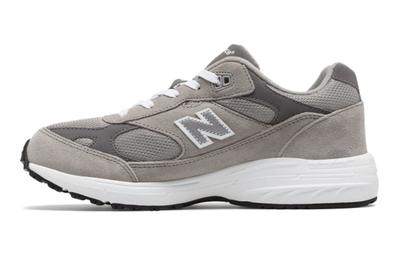 NB 993 Cushioning, Wear Resistant Low Top Kids Lifestyle Shoes Gray White Teenagers GC993GW
