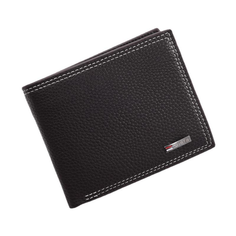 Men's Waterproof PU Leather Multi-Card Wallet