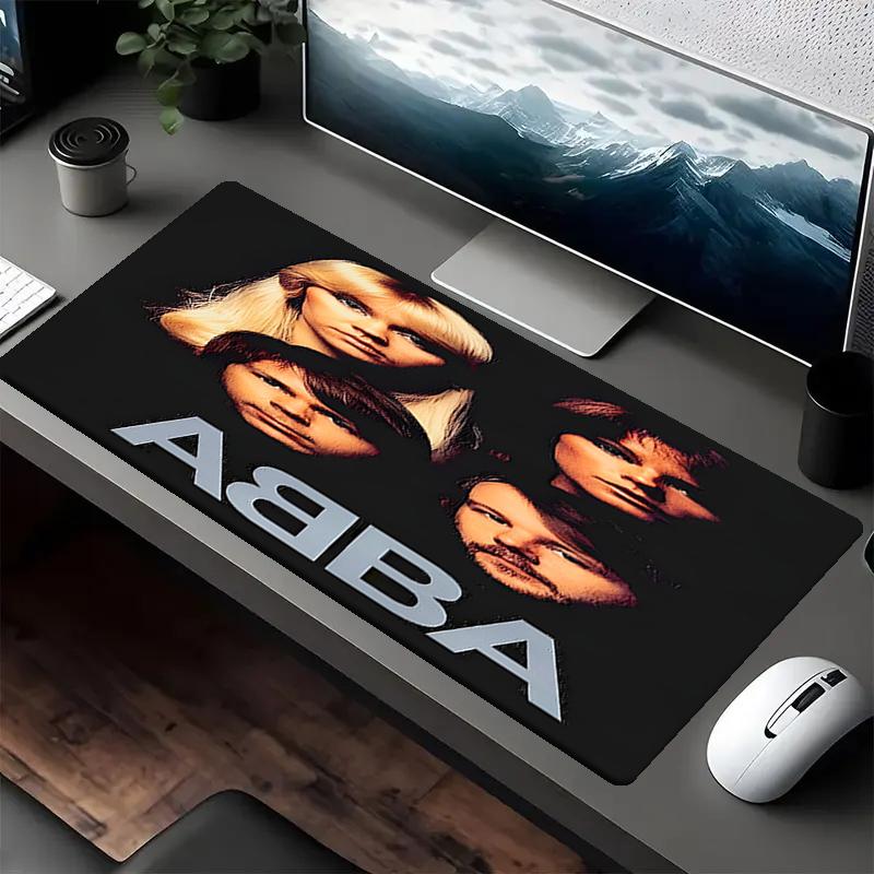 ABBA Theme Mouse Pad, Non Slip Rubber Base, Multifunctional Office & Home Decor, Perfect for Workspace Personalization.