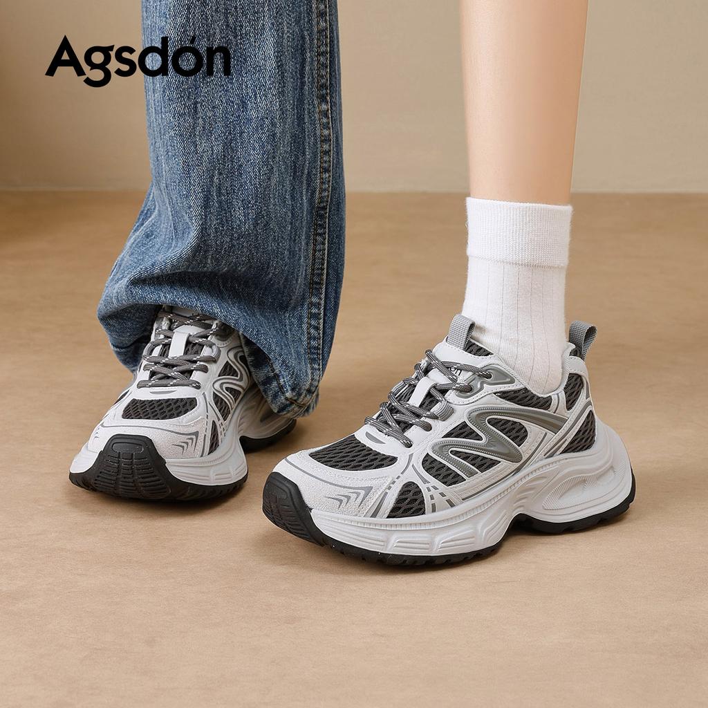 Platform Dad Shoes New Autumn and Winter Great-looking Soft-soled Sports Shoes Casual Running Shoes