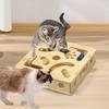 Detachable Pet Puzzle Track Toy Creative Cat Teasing Box Cat Maze Toys  Pet Accessories