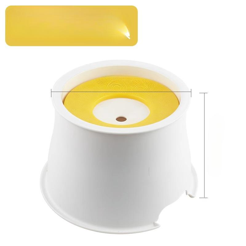 Dog Drinking Water Bowl  Non-wet Mouth Cat Water Bowl  Cat Neck Guard  Dog Buoyancy Water Basin  Pet Anti-knock Floating Drinking Fountain