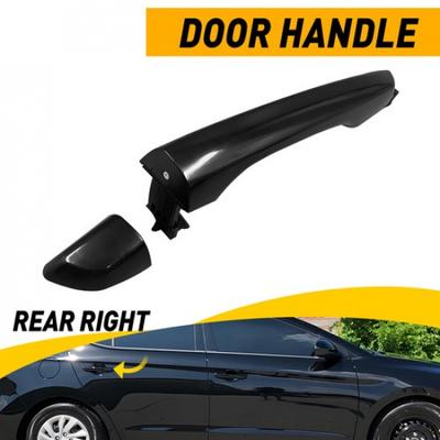 Exterior Handle Door Rear Right Side For Hyundai 2017- Sedan Elantra Black