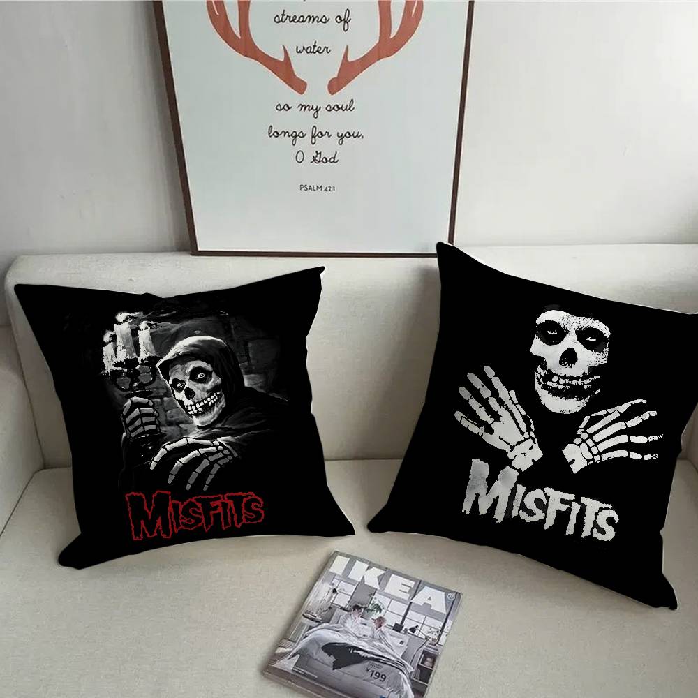 M-Misfits Thriller Classic Pillow Case Plush Fabric Soft Pillowcase Double Sided Print Cushion Cover Household Gifts