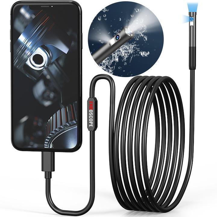 INSKAM MBG line W300 Dual Camera Inspection Endoscope 2m 1080p WiFi 7 LED iPhone