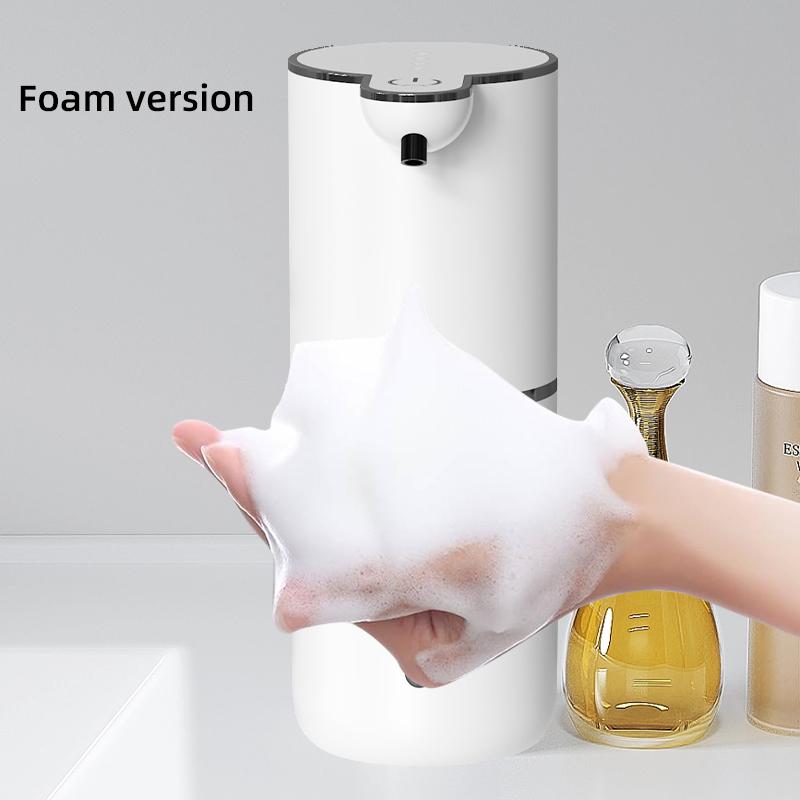 HOMEFISH Newest Electric Soap Dispenser 380ml Automatic Foam Induction Hand Washing Liquid Dispenser Rechargeable Foam Machine