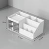 Drawer-type Cosmetics Storage Box Organizer Plastic Jewelry Lipstick Makeup Storage Box Desktop Student Stationery Pencil Holder