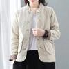 Coats for Women Winter Cotton Jacket Inner Lining Thickened Velvet Solid Color Loose Casual Coat Top