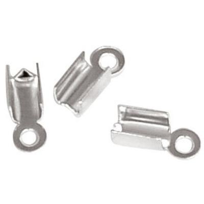 MégaCréa DIY - Bendable End Cap 13 Mm Silver 30 Pieces