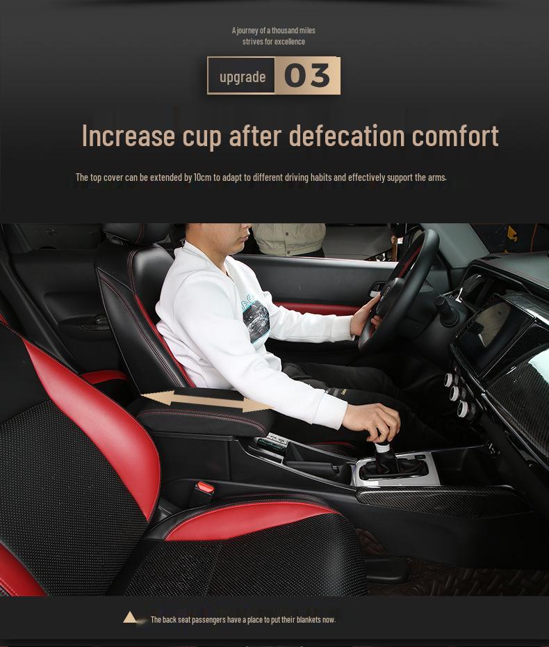 2023 Perodua Axia Pudełko Podłokietnika Centralnego - Akcesorium do Modyfikacji w Malezji