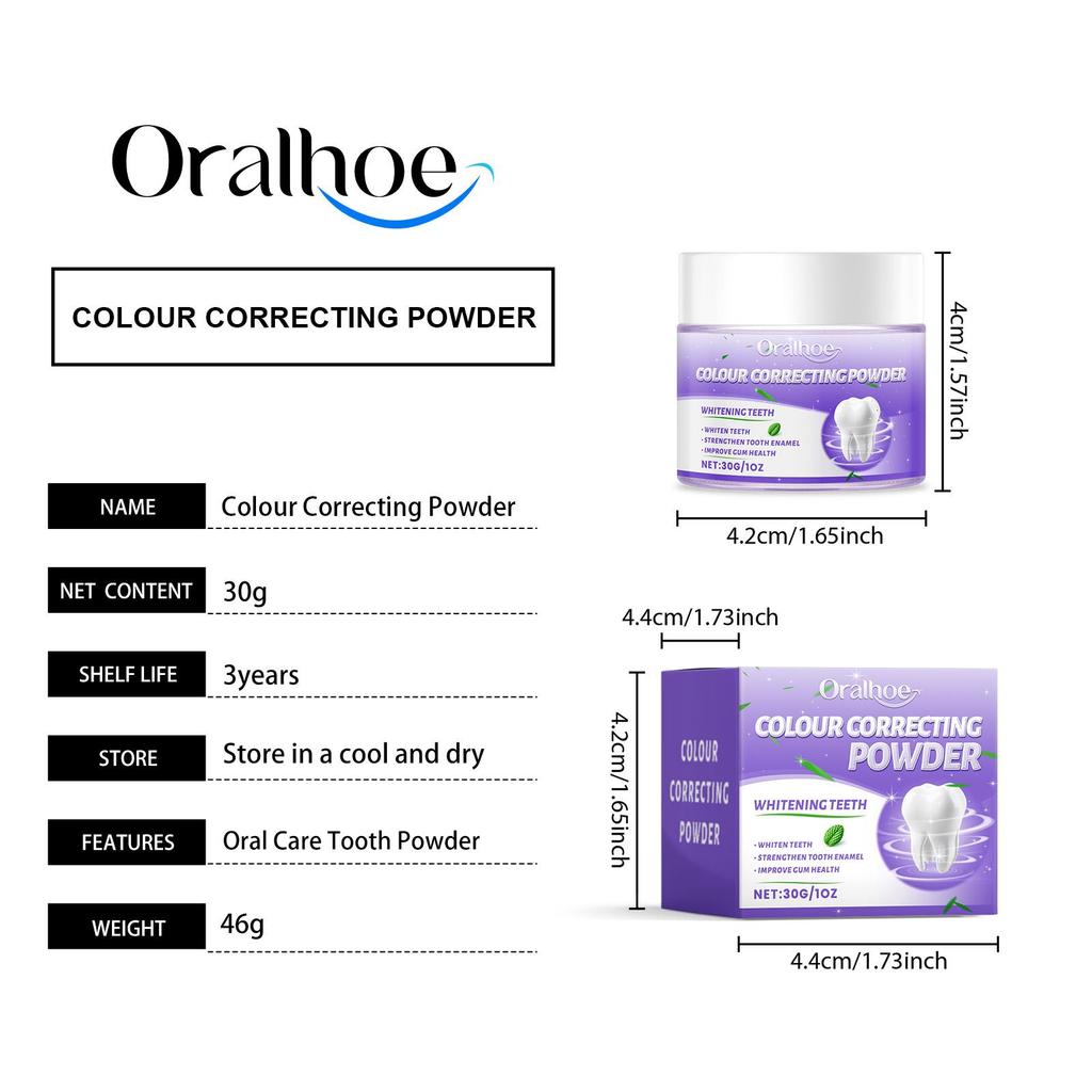 5 Days Teeth Whitening Powder Remove Plaque Stains Dental Calculus Oral Hygiene Cleaning Fresh Bad Breath Tooth Care Products