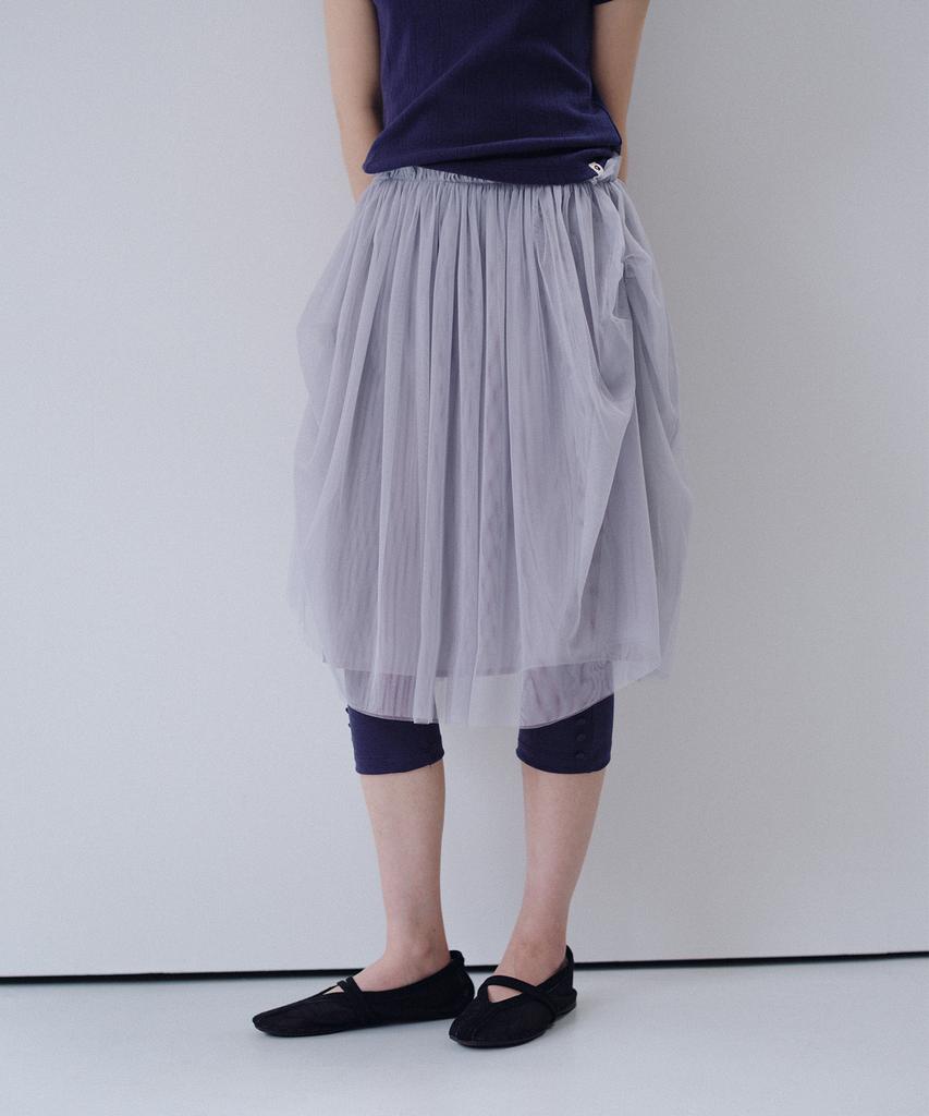 Ohesio Slim Button Point Leggings, Navy