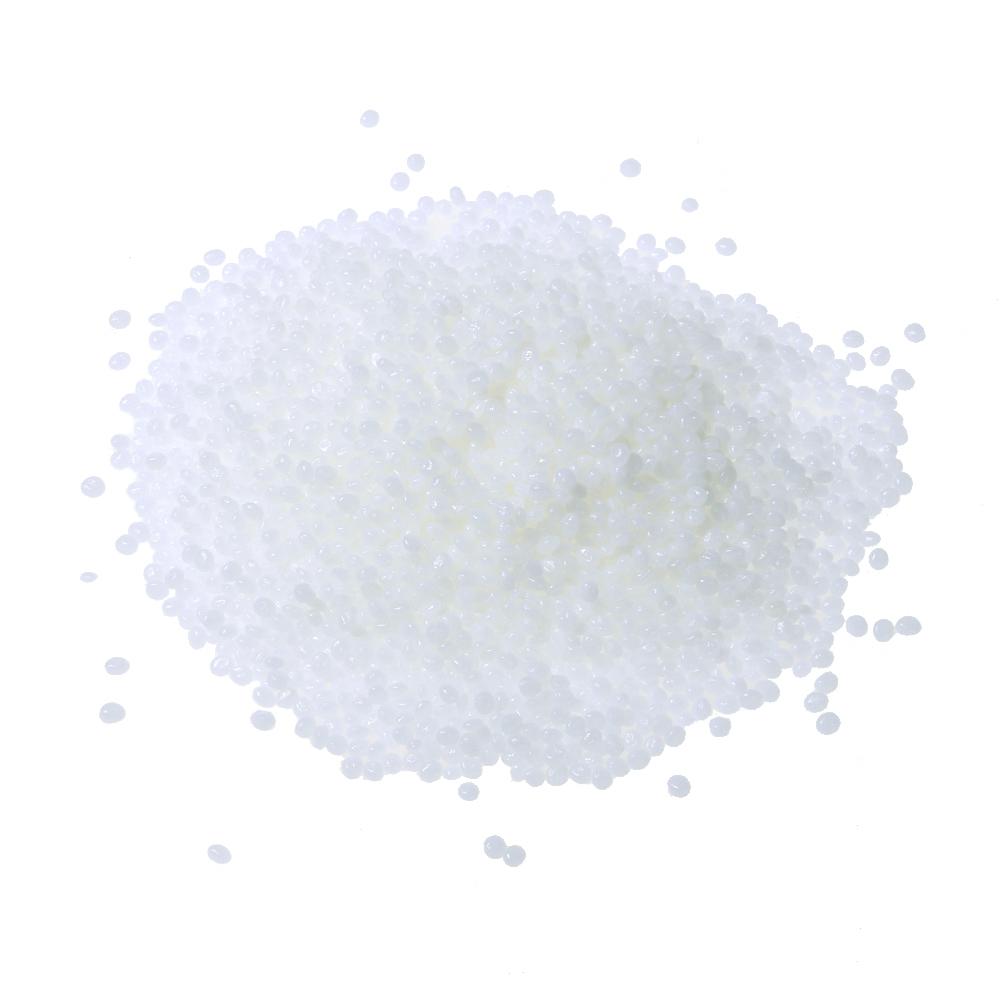 

100g DIY Moldable Plastic Pellets Polymorph Melting Plastic Pellets Reusable Multifunctional Portable Eco-friendly for Modeling білий