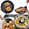4Pcs Silicone Spatula Spoon Set Cooking Utensils Spatula Spoon Kit Nonstick Heat Resistant Slotted Spatula Solid Spoon Cookware