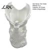 Stain-resistant Vase Angel Fairy Pen Holder, 3D Printed Cosmetic Organizer, Cute Makeup Brush Dried Flower Cup for Vanity Desk, Vase, Gift Women