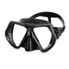 Snorkel Mask Swimming Goggles Diving Training Skirt Tube Silicone Temp Glass Lens Anti-Leak Anti-Fog Wide View Adjustable Strap
