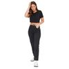 Be You Womens/Ladies Plain Ribbed Regular Crop T-Shirt