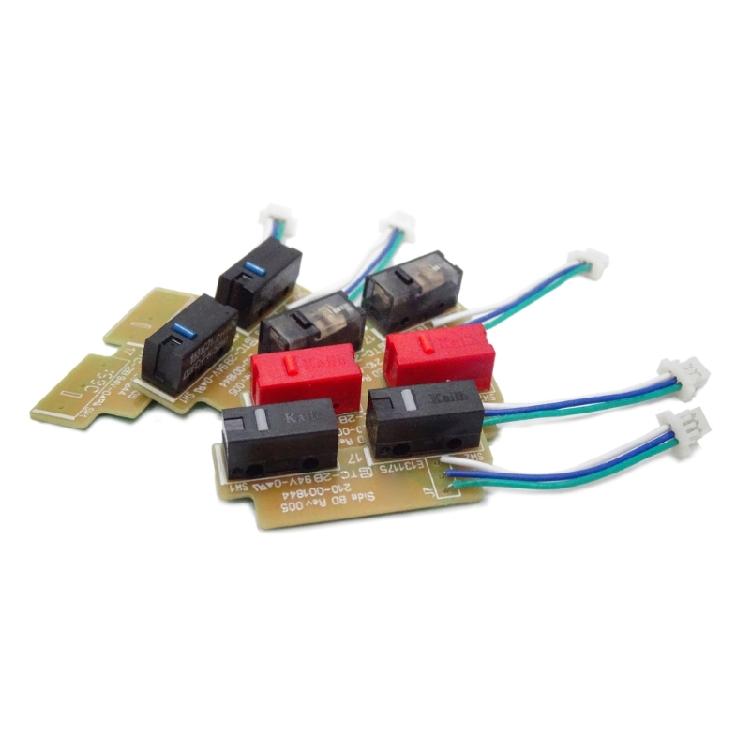 1 Set Gaming-Maus-Baugruppe Mikroschalter Mäuse Seitenknopfplatine für G304