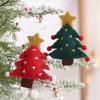 Christmas Tree Decoration 2025 Felt Christmas Tree Pendant Xmas Stockings Santa Claus Snowflakes For Home Natal Decor