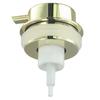 Push Pump Head 1CC Volume ABS Chrome Soap Dispenser