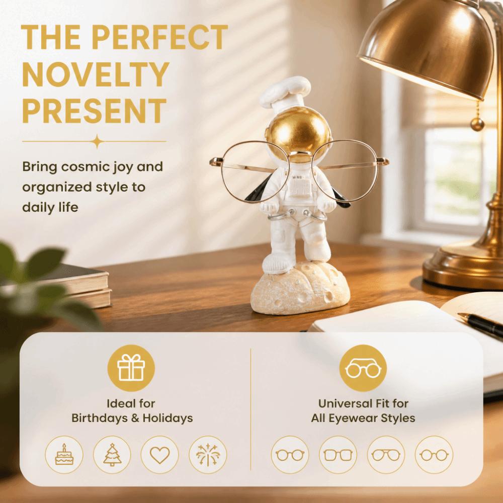 17*7cm Astronaut Glasses Holder Resin Creative Sculpture Stand For Nightstand