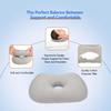 Cotton Filling Ear Piercing Pillow Breathable Earring Pillow  Side Sleepers Accessories