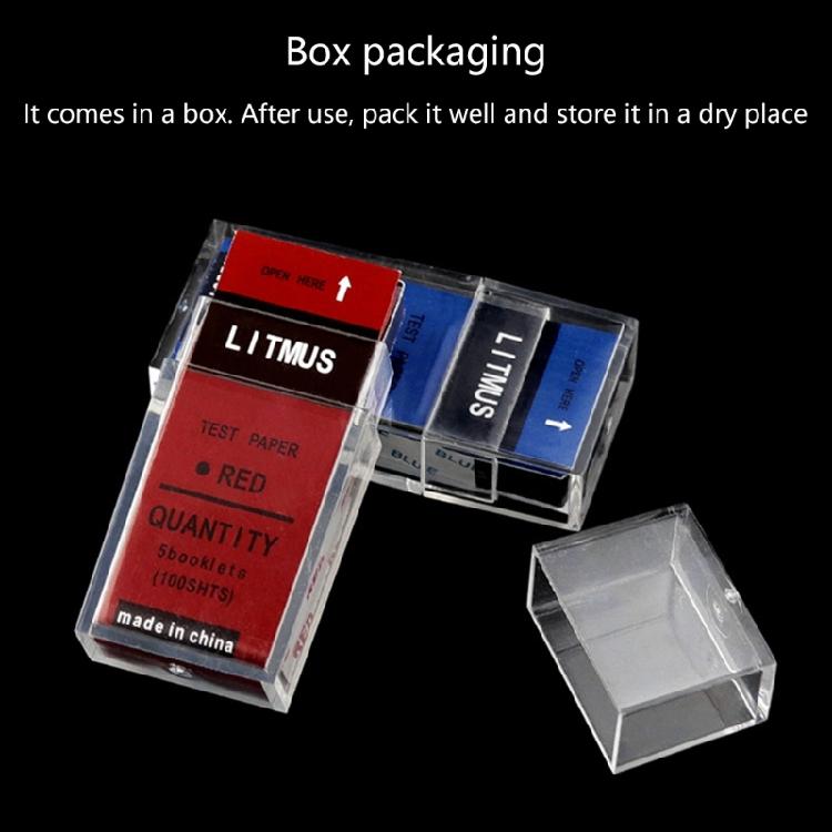 2Box Litmus Test Strips Set 200 Acid and Base Testing Strips Total Quick And Accurate Acid Alkali Measurement For Daily Use
