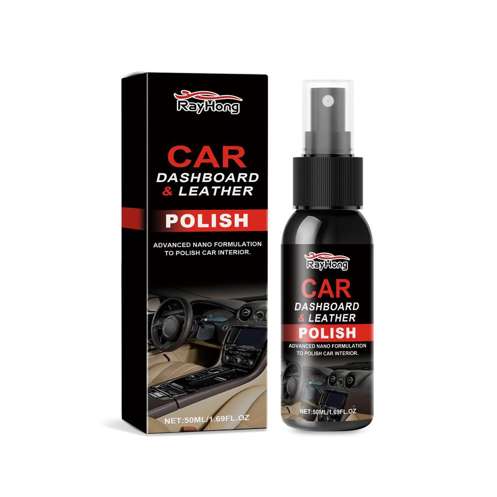 

Rayhong Premium Dashboard Leather Polish And Dust-free Cleaning Maintenance Solution 50ml