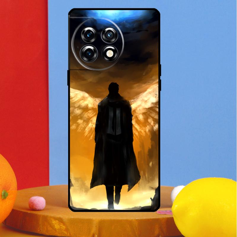 Supernatural Castiel Angel Cover For OnePlus Nord CE 4 2 3 Lite N30 N10 N20 OnePlus 13R 13 12 12R 11 10 Pro 10T 8T Case