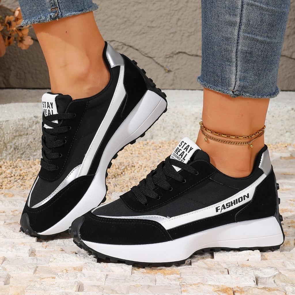 High-heel New Style Women's Casual Comfortable Sports Shoes, Large Size
