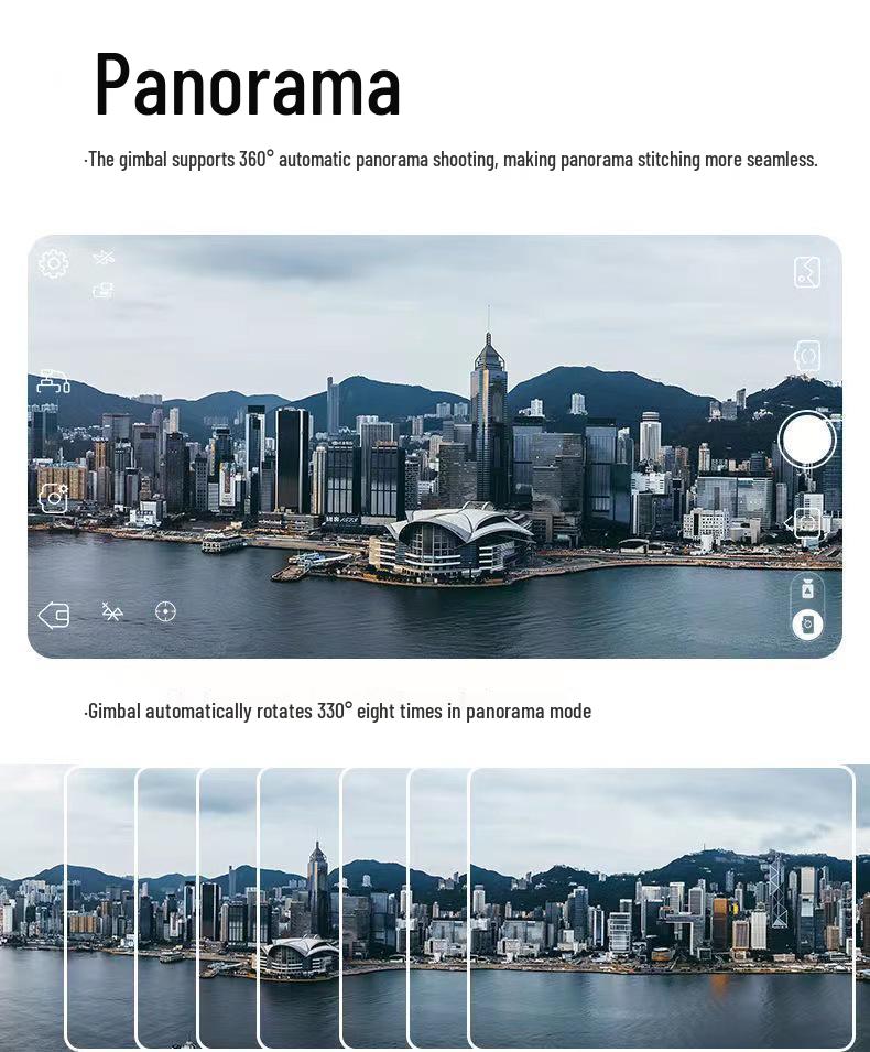 S5Bpro Three-Axis Phone Gimbal: Anti-shake, Live Streaming, Multi-function Stabilizer for Photography & Self-Timer.
