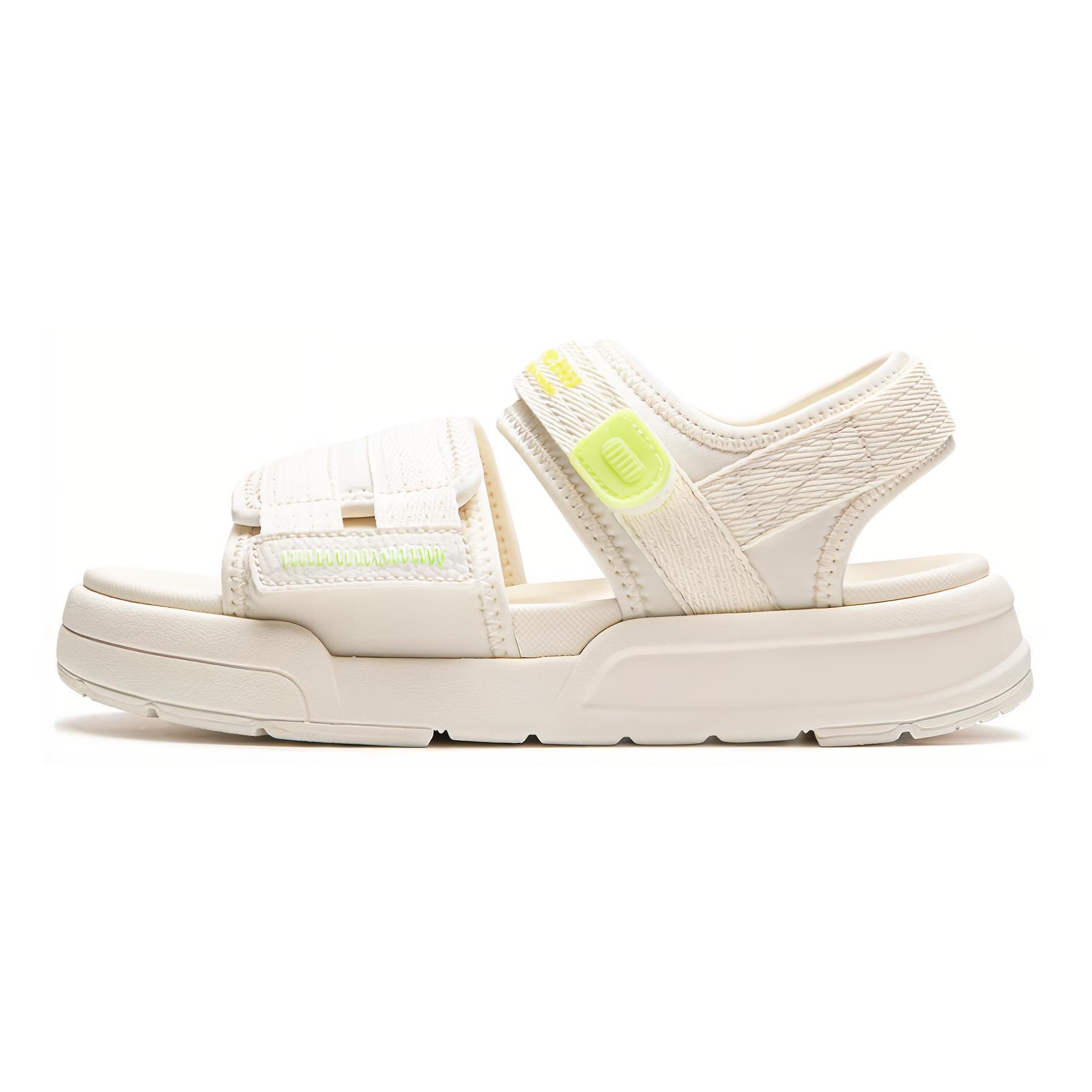 

Li Ning Comfortable Breathable Kids Sandals Kids Footwear Off-White YKUU038-2 34