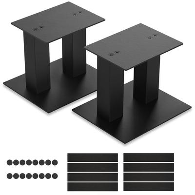 Stojan na reproduktor Stolní Malý Kovový Vrch 165 mm x 125 mm Výška 150 mm Nosnost 30 kg sada Desky Výška [1 2]