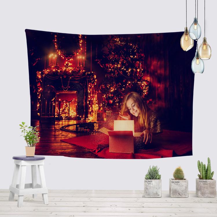 Европейская и американская рождественская серия фоновая ткань настенная ткань настенное — фото 5