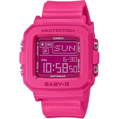 Women's Baby-G BGD-10K-4JR [BABY-G+PLUS] Square Watch Resin Digital