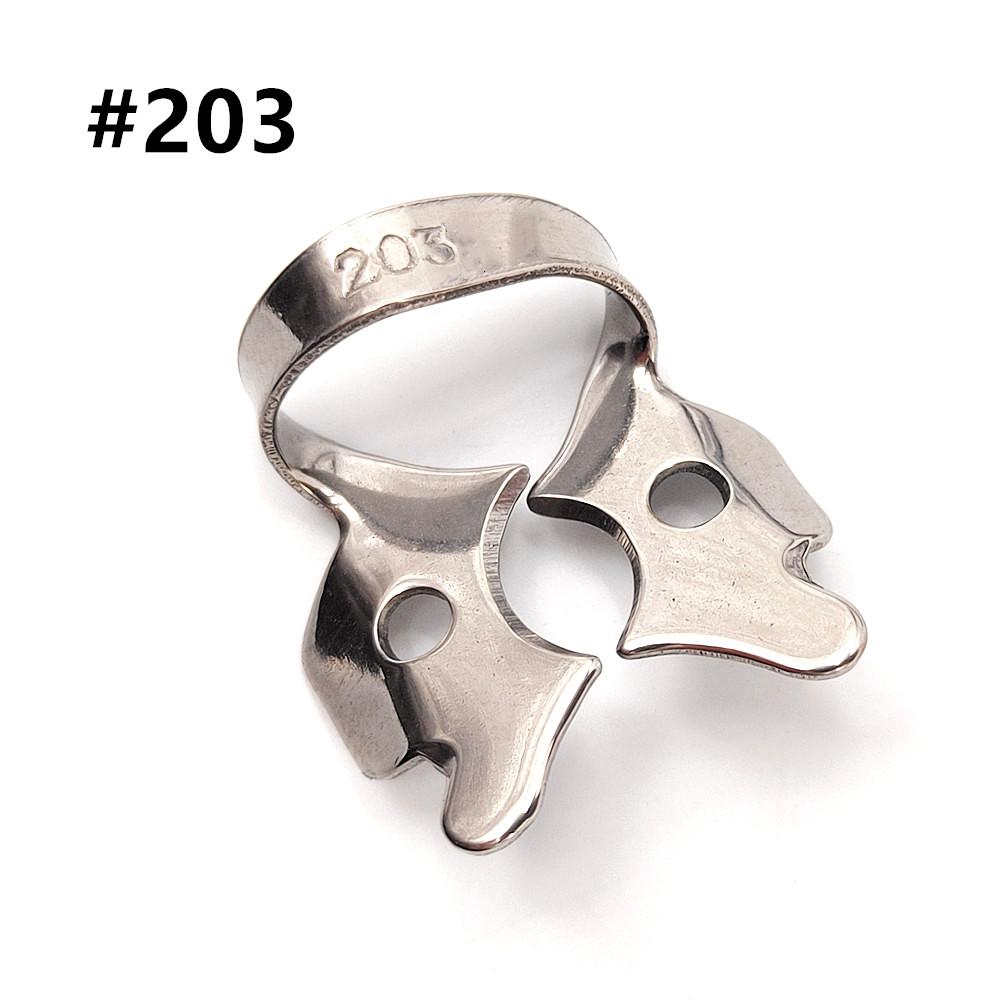 1 Piece Most Popular Dental Restoration Rubber Dam Clamps Rubber Barrier Clip Stainless Steel Material