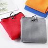 Balls Hands High Water Absorption Cleans Clubs Cleaning Towels With Carabiner Hook Golf Towel