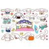 Sanrio Cinnamoroll Kuromi 8 fogli adesivi per tatuaggi 222 tipi, 1 set, Sanrio Tinipping