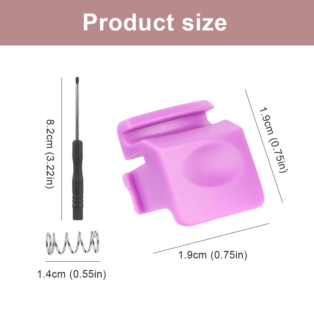 2 ks Víčko na láhev s vodou Tlačítkový spínač s pružinkami a malým šroubovákem pro láhev Owala FreeSip