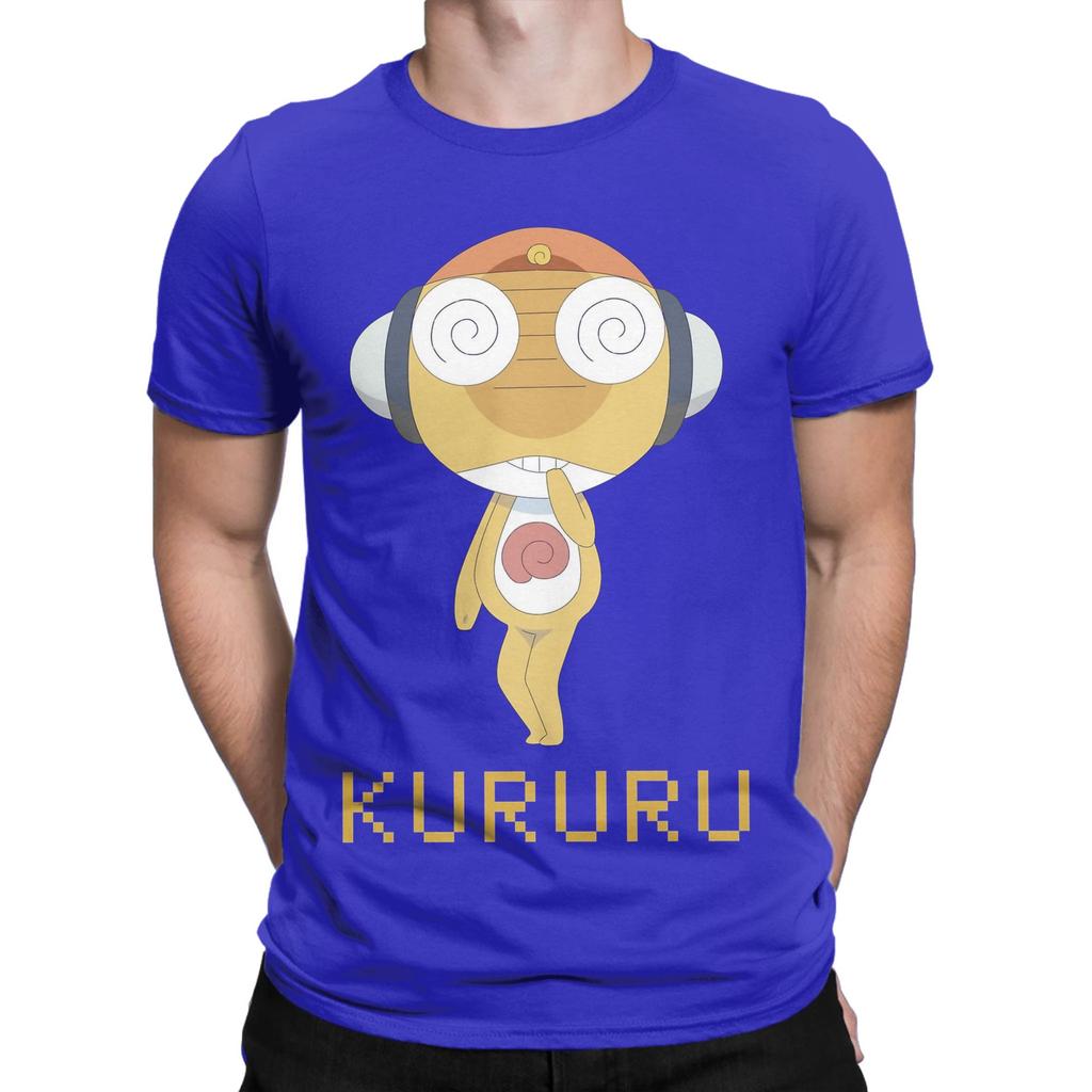 Men Womens TShirt Sgt Frog Keroro Major Kururu Reporting Awesome Cotton Tees Short Sleeve  T Shirts Crewneck Tops Plus Size